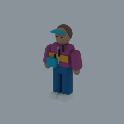 Kit, Rose jacket · teal visor